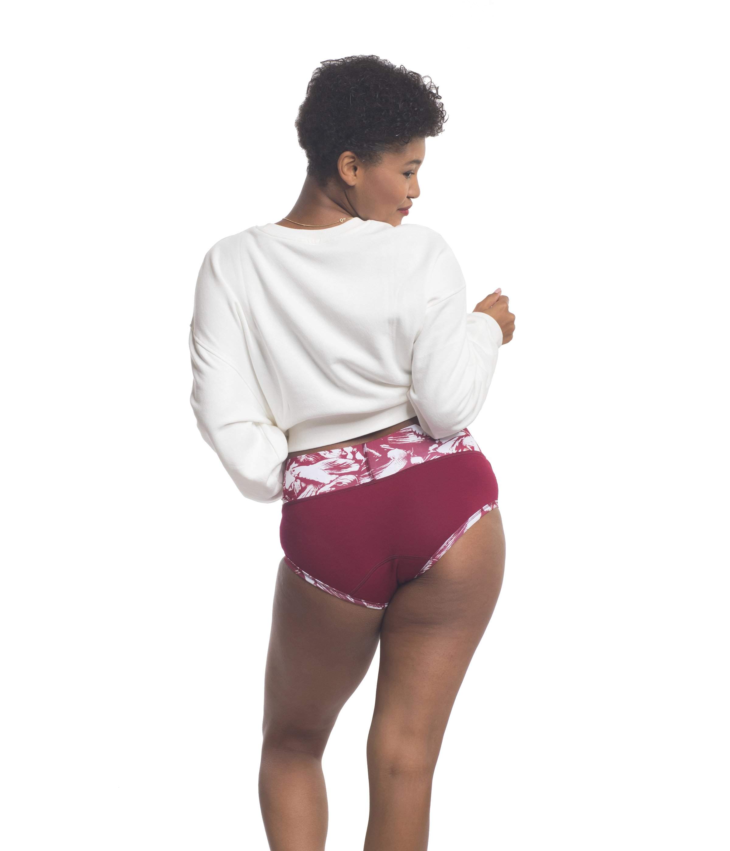Ocean Red Rumba Panties - Plus Size Lingerie